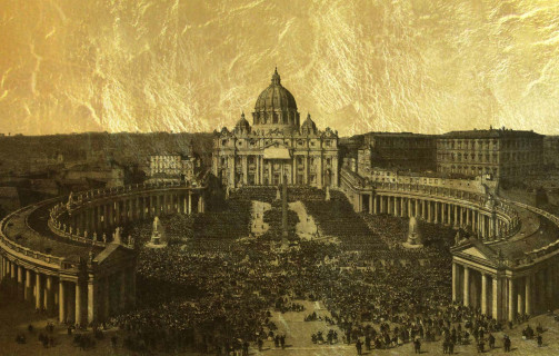 Картина Собор святого Петра в Риме