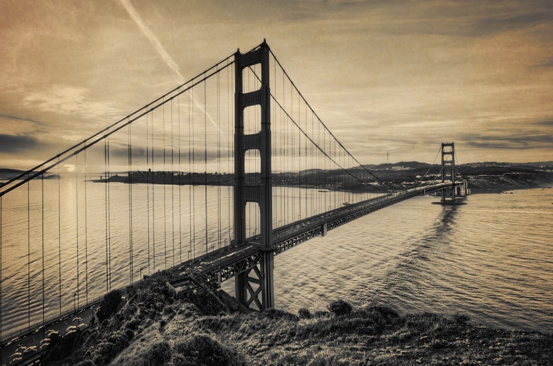 Сан-Франциско. Мост Золотые ворота