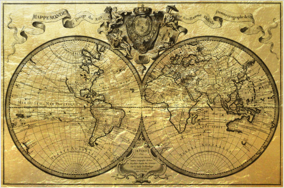 Картина из золота Карта странствий